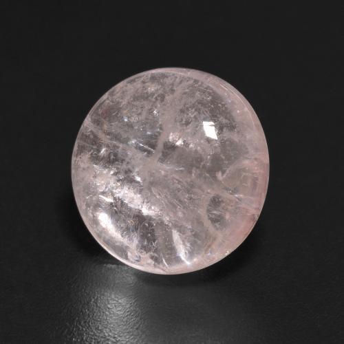 2.72 ct Pink Morganite Stone, Natural Morganite in Round Cabochon Shape for Sale