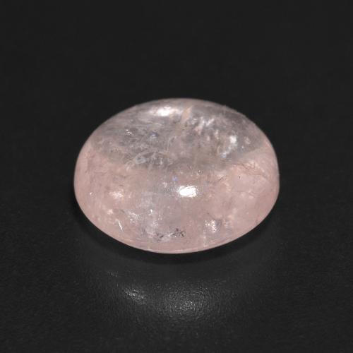 Morganite Gemstone in 9 mm (calibrated) Size for Sale, Morganite Stone in Flamingo Pink Color