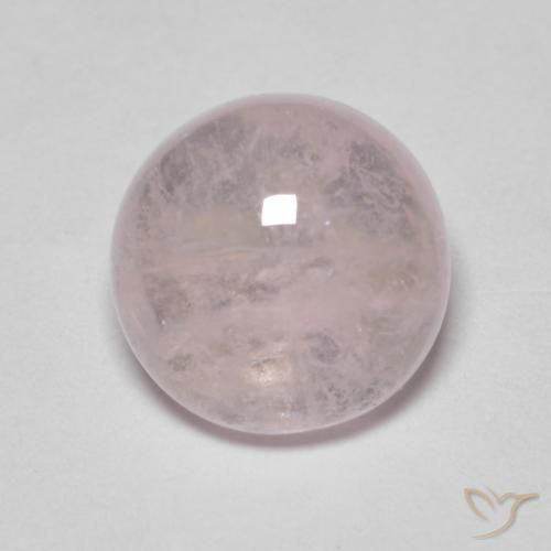 Morganita rosa de 3,1 ct, corte redondo de 9,1 mm desde Afganistán, Photo A