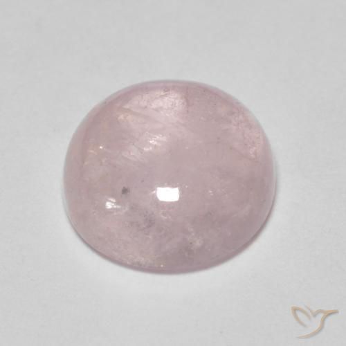Morganite Gemstone in 9 mm (calibrated) Size for Sale, Morganite Stone in Rose Pink Color
