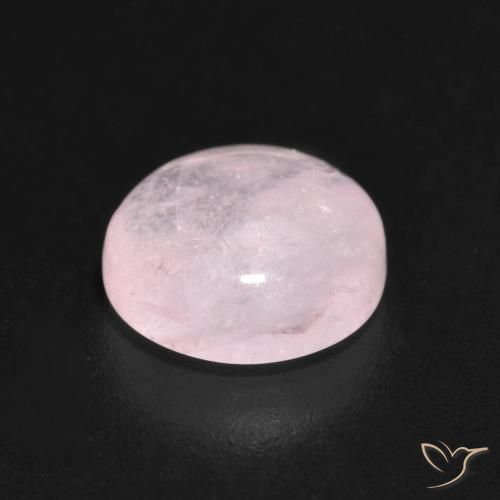 Morganite Gemstone in 8 mm (calibrated) Size for Sale, Morganite Stone in Light Pink Color