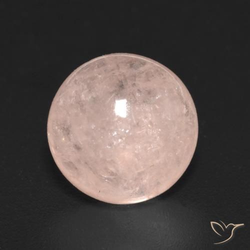 3.11ct Natural Salmon Pink Morganite, Round, Translucent