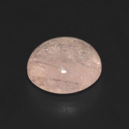 Morganite Gemstone in 9 mm (calibrated) Size for Sale, Morganite Stone in Flamingo Pink Color