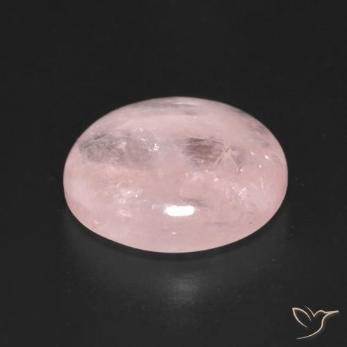 Morganite Gemstone in 13 mm (calibrated) Size for Sale, Morganite Stone in Light Pink Color