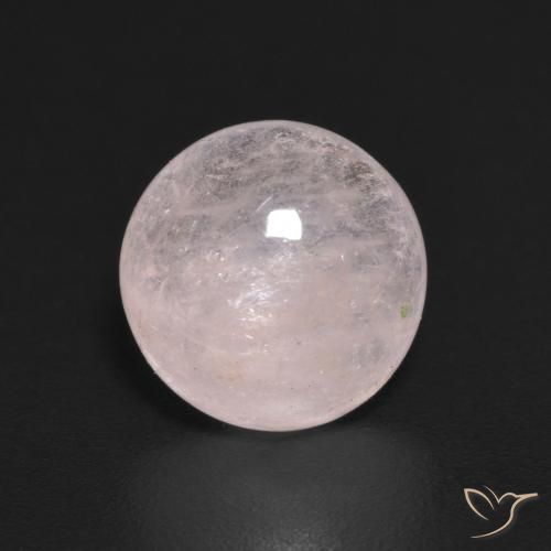 1.98 ct Pink Morganite Stone, Natural Morganite in Round Cabochon Shape for Sale
