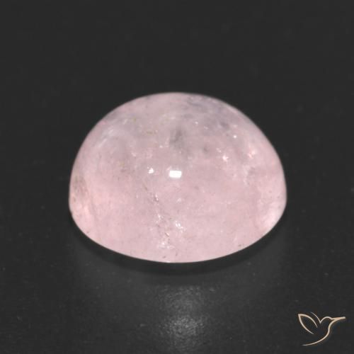 Morganite Gemstone in 10 mm (calibrated) Size for Sale, Morganite Stone in Rose Pink Color