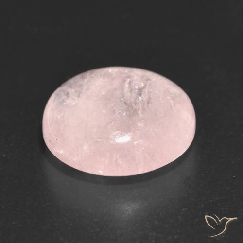 Morganite Gemstone in 12 mm (calibrated) Size for Sale, Morganite Stone in Light Pink Color