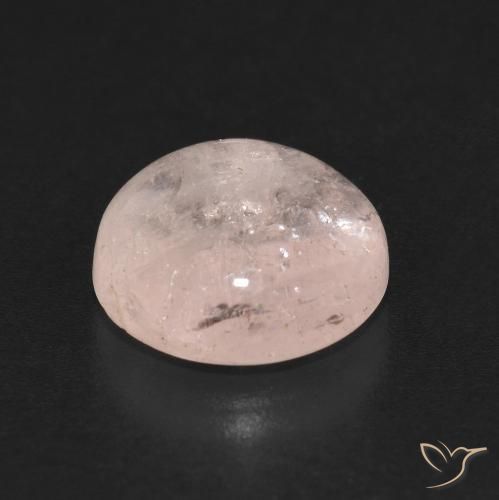 Morganite Gemstone in 10 mm (calibrated) Size for Sale, Morganite Stone in Flamingo Pink Color