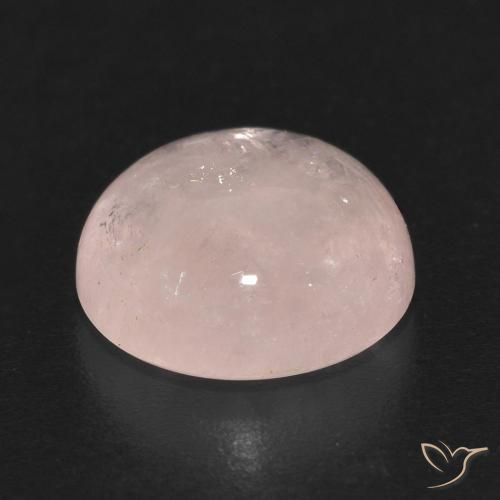Morganite Gemstone in 9 mm (calibrated) Size for Sale, Morganite Stone in Light Pink Color
