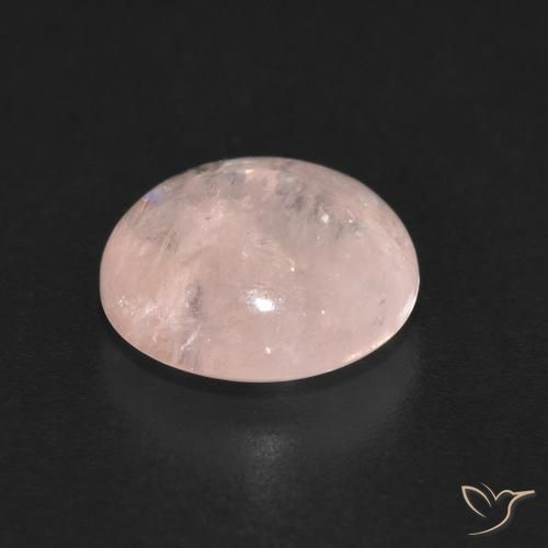 Morganite Gemstone in 10 mm (calibrated) Size for Sale, Morganite Stone in Flamingo Pink Color