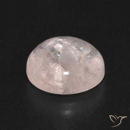 Morganite Gemstone in 10 mm (calibrated) Size for Sale, Morganite Stone in Light Pink Color