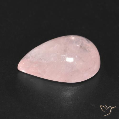 Morganite Gemstone in 13.5 x 9.7 mm Size for Sale, Morganite Stone in Flamingo Pink Color
