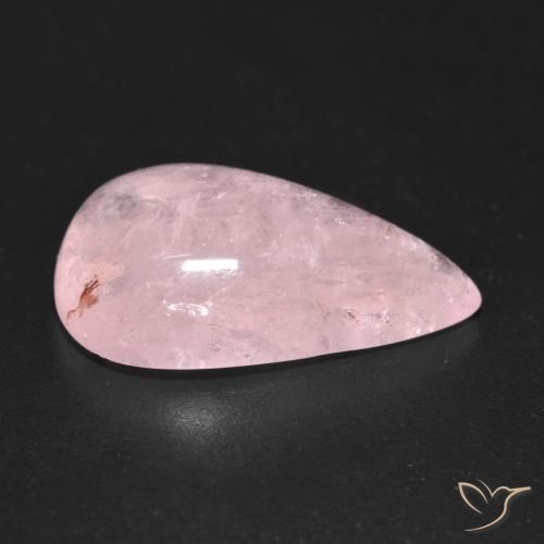 Morganite Gemstone in 20.3 x 12.6 mm Size for Sale, Morganite Stone in Medium-Light Pink Color