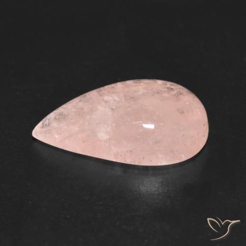 Morganite Gemstone in 16 x 10.1 mm Size for Sale, Morganite Stone in Medium Pink Color