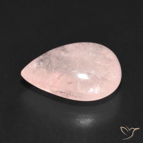 Morganite Gemstone in 13.5 x 9.8 mm Size for Sale, Morganite Stone in Flamingo Pink Color