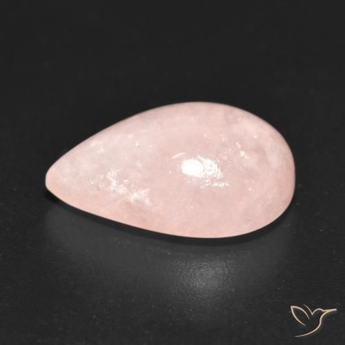 Morganite Gemstone in 17 x 11.1 mm Size for Sale, Morganite Stone in Medium Pink Color