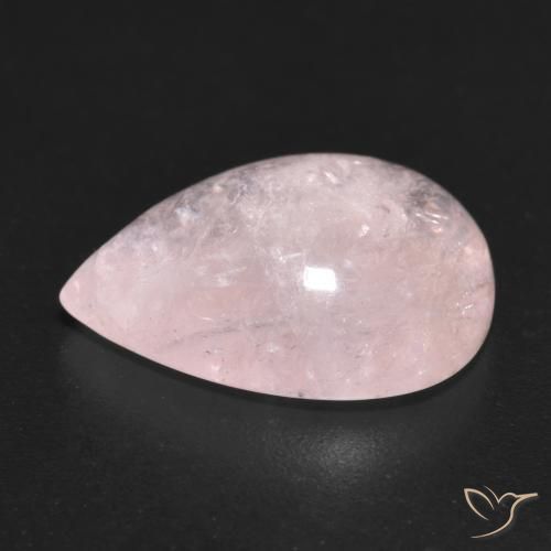 Morganite Gemstone in 15 x 11.1 mm Size for Sale, Morganite Stone in Light Pink Color