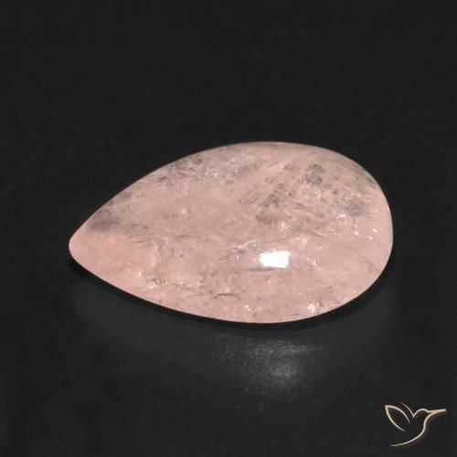 Morganite Gemstone in 16 x 12 mm (calibrated) Size for Sale, Morganite Stone in Flamingo Pink Color