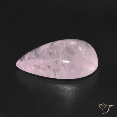 Morganite Gemstone in 14.9 x 9 mm Size for Sale, Morganite Stone in Medium-Light Pink Color