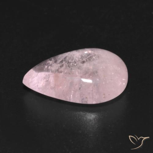 Morganite Gemstone in 14 x 10 mm (calibrated) Size for Sale, Morganite Stone in Rose Pink Color