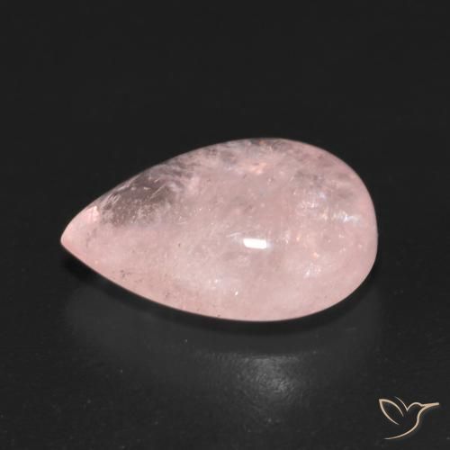 Morganite Gemstone in 14 x 10 mm (calibrated) Size for Sale, Morganite Stone in Light Pink Color