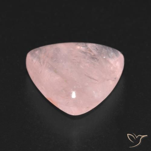 Morganite Gemstone in 12 x 12 mm (calibrated) Size for Sale, Morganite Stone in Light Pink Color