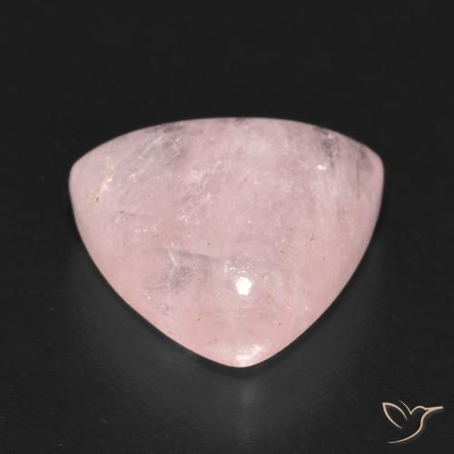 Morganite Gemstone in 13 x 12.4 mm Size for Sale, Morganite Stone in Light Rose Pink Color
