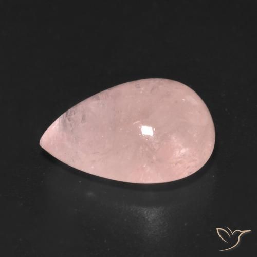 Morganite Gemstone in 14 x 10 mm (calibrated) Size for Sale, Morganite Stone in Pink Tone Color