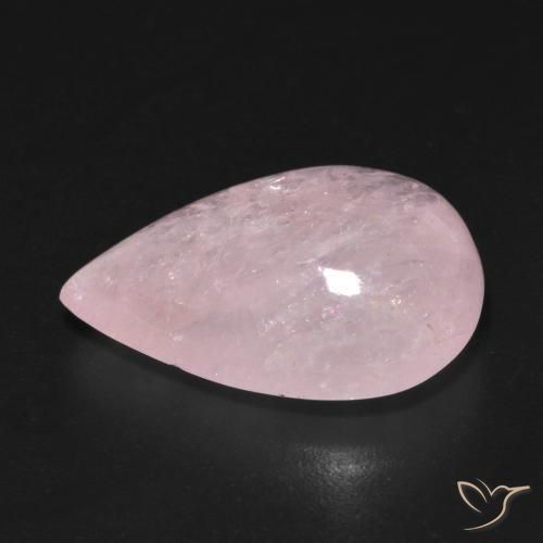 Morganite Gemstone in 18.9 x 13.2 mm Size for Sale, Morganite Stone in Medium-Light Pink Color