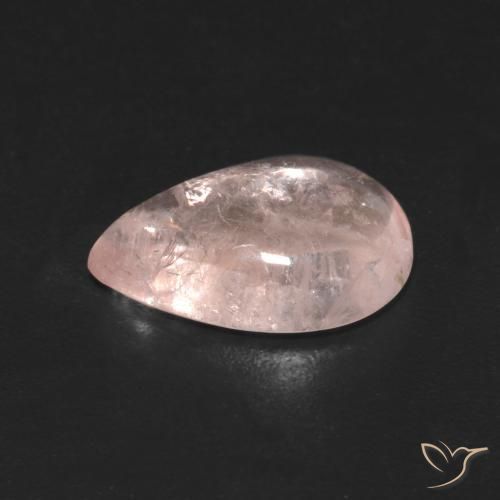 Morganite Gemstone in 12 x 8 mm (calibrated) Size for Sale, Morganite Stone in Medium Pink Color