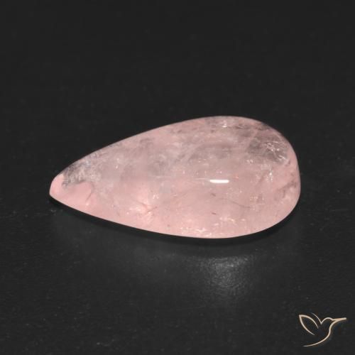 Morganite Gemstone in 15.1 x 9.1 mm Size for Sale, Morganite Stone in Flamingo Pink Color