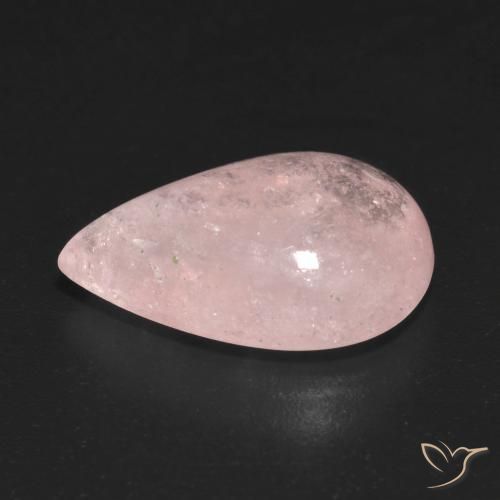 Morganite Gemstone in 17 x 11.1 mm Size for Sale, Morganite Stone in Light Pink Color