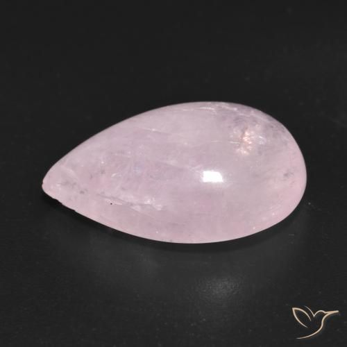 Morganite Gemstone in 18.2 x 12.1 mm Size for Sale, Morganite Stone in Bubblegum Pink Color