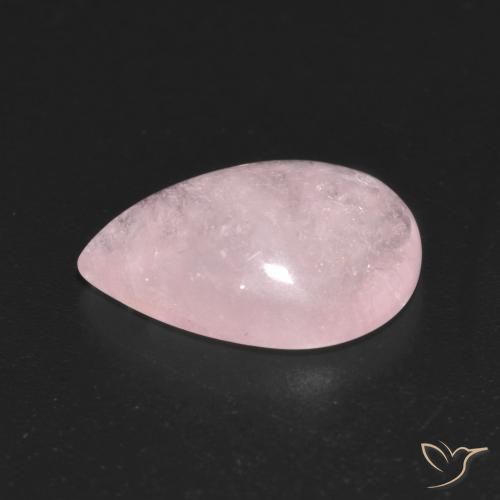 Morganite Gemstone in 14 x 10 mm (calibrated) Size for Sale, Morganite Stone in Light Peach Rose Color