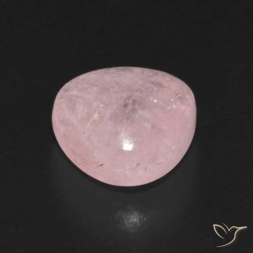 Morganite Gemstone in 9 x 9 mm (calibrated) Size for Sale, Morganite Stone in Vivid Pink Color