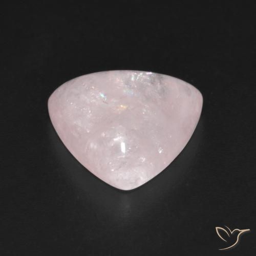 Morganite Gemstone in 12.6 x 12.1 mm Size for Sale, Morganite Stone in Very Light Pink Color