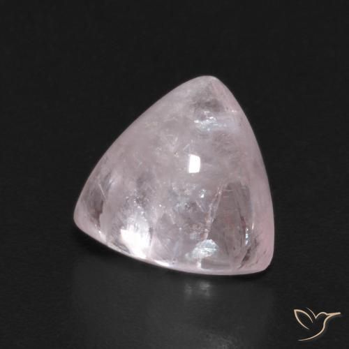 1.93 ct Pink Morganite Stone, Natural Morganite in Trillion Cabochon Shape for Sale