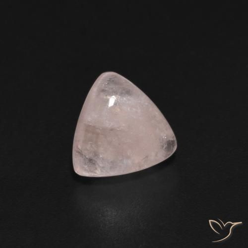 1.70 ct Pink Morganite Stone, Natural Morganite in Trillion Cabochon Shape for Sale