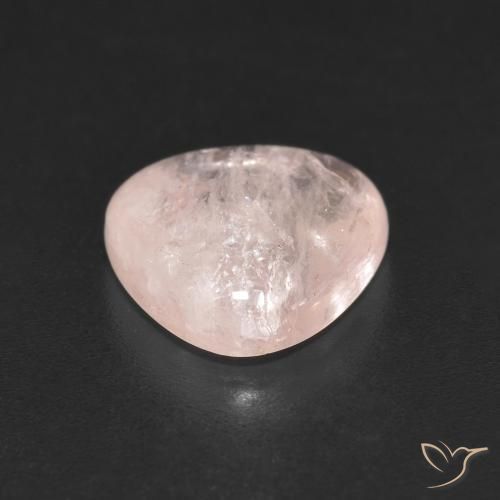 Morganite Gemstone in 10 x 10 mm (calibrated) Size for Sale, Morganite Stone in Flamingo Pink Color