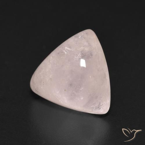 3.15 ct Pink Morganite Stone, Natural Morganite in Trillion Cabochon Shape for Sale