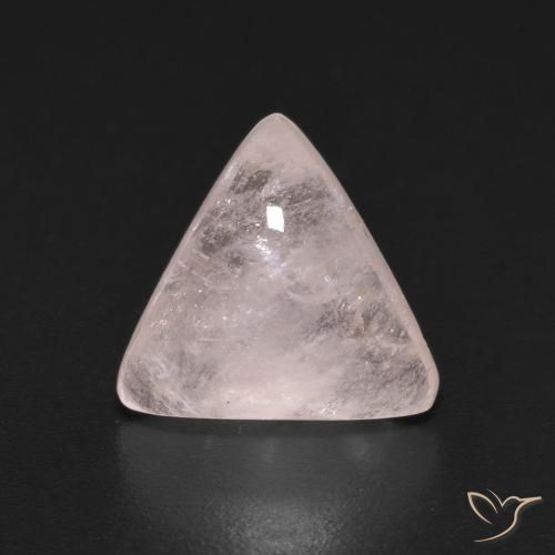 2.69ct Natural Light Pink Morganite, Trillion, Transparent