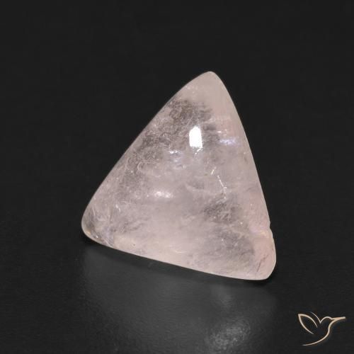 2.69 ct Pink Morganite Stone, Natural Morganite in Trillion Cabochon Shape for Sale