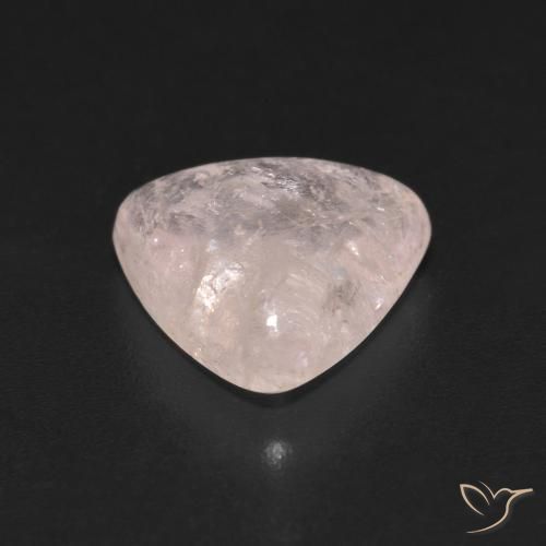 Morganite Gemstone in 10.5 x 9.7 mm Size for Sale, Morganite Stone in Light Pink Color