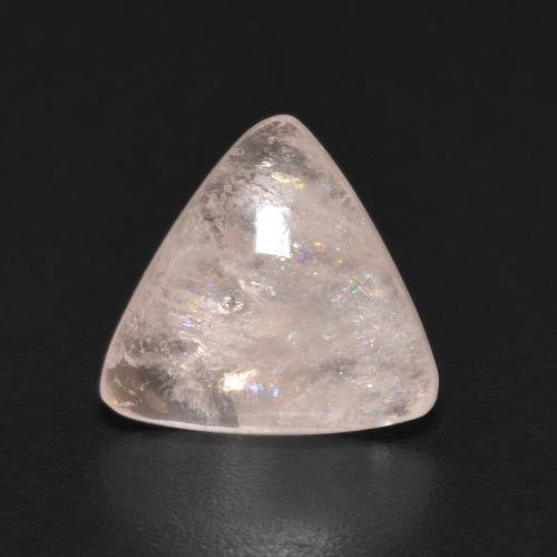 1.84 ct Pink Morganite Gemstone, Morganite Gem in Trillion Cabochon Shape for Sale.