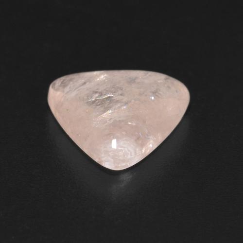 Morganite Gemstone in 9.4 x 8.6 mm Size for Sale, Morganite Stone in Salmon Pink Color