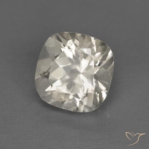 0.95 ct Yellow Morganite Stone, Natural Morganite in Cushion-Cut Shape for Sale