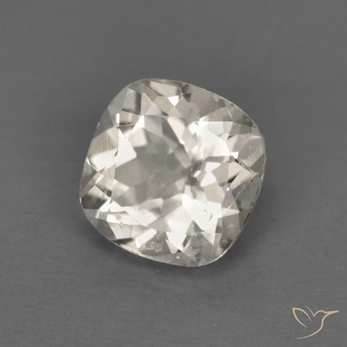 0.82 ct Yellow Morganite Stone, Natural Morganite in Cushion-Cut Shape for Sale