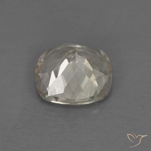 Morganite Gemstone in 6 x 6 mm (calibrated) Size for Sale, Morganite Stone in Light Yellow Color
