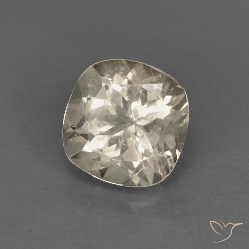 0.82 ct Yellow Morganite Stone, Natural Morganite in Cushion-Cut Shape for Sale