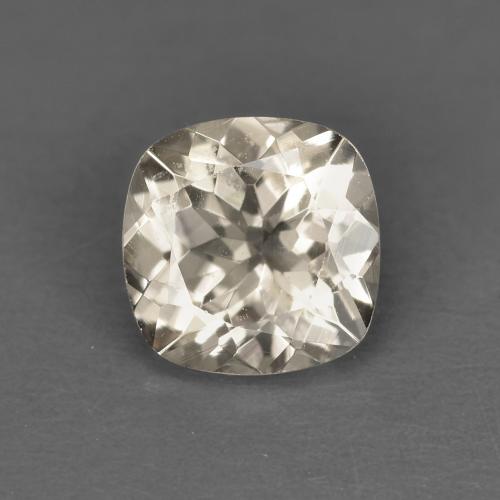 0.81 ct Golden Morganite Gemstone, Morganite Gem in Cushion-Cut Shape for Sale.